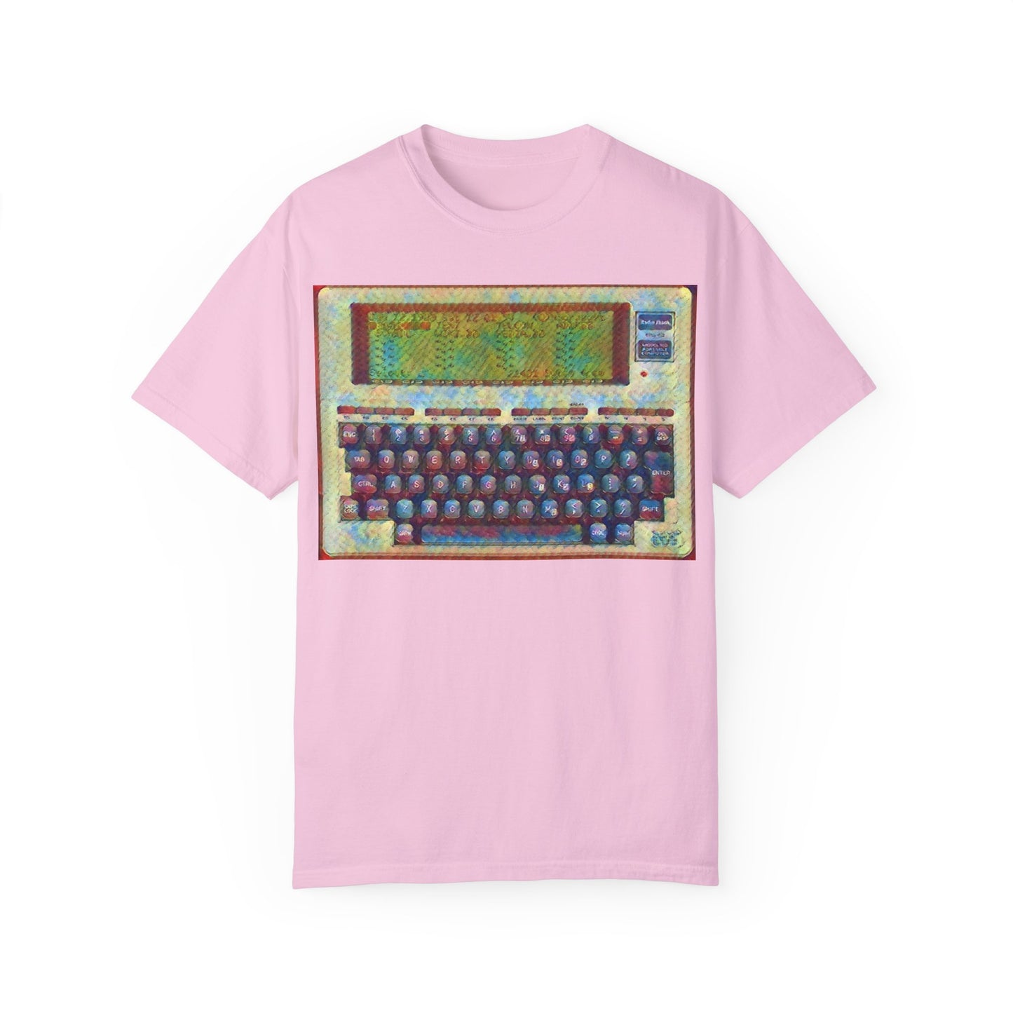 Classic Laptop PC T-Shirt - Paint Art Color