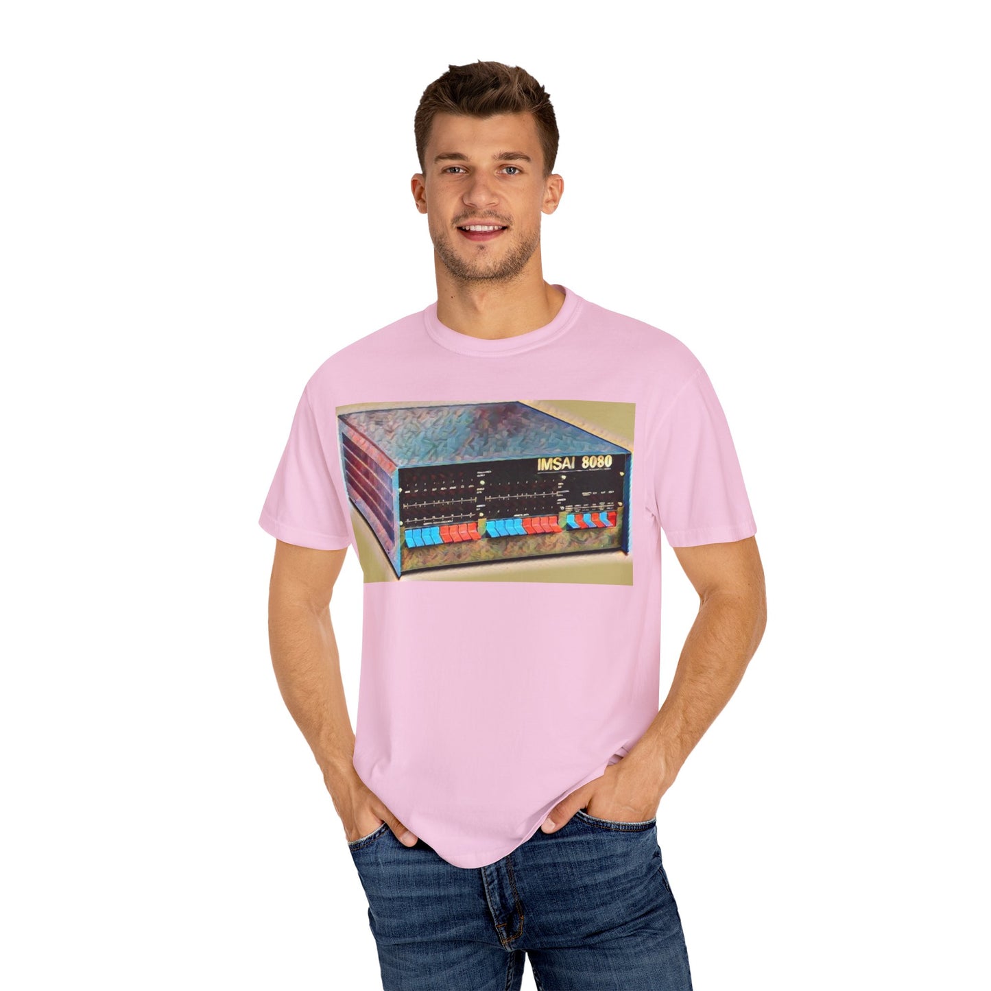 IMSAI 8080 Computer T-Shirt - Paint Art Color