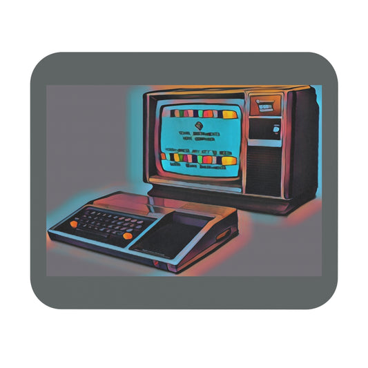 TI-99/4A Home Computer Mouse Pad, Vintage Tech Desk Accessory, Gaming Gift, Home Office Decor.