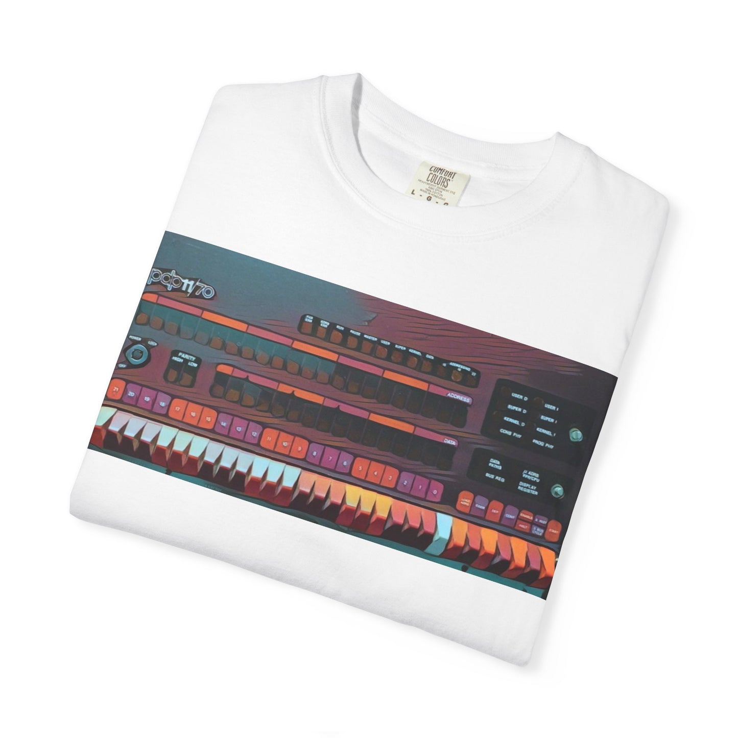 Classic Mini Computer T-Shirt - Print Art Color