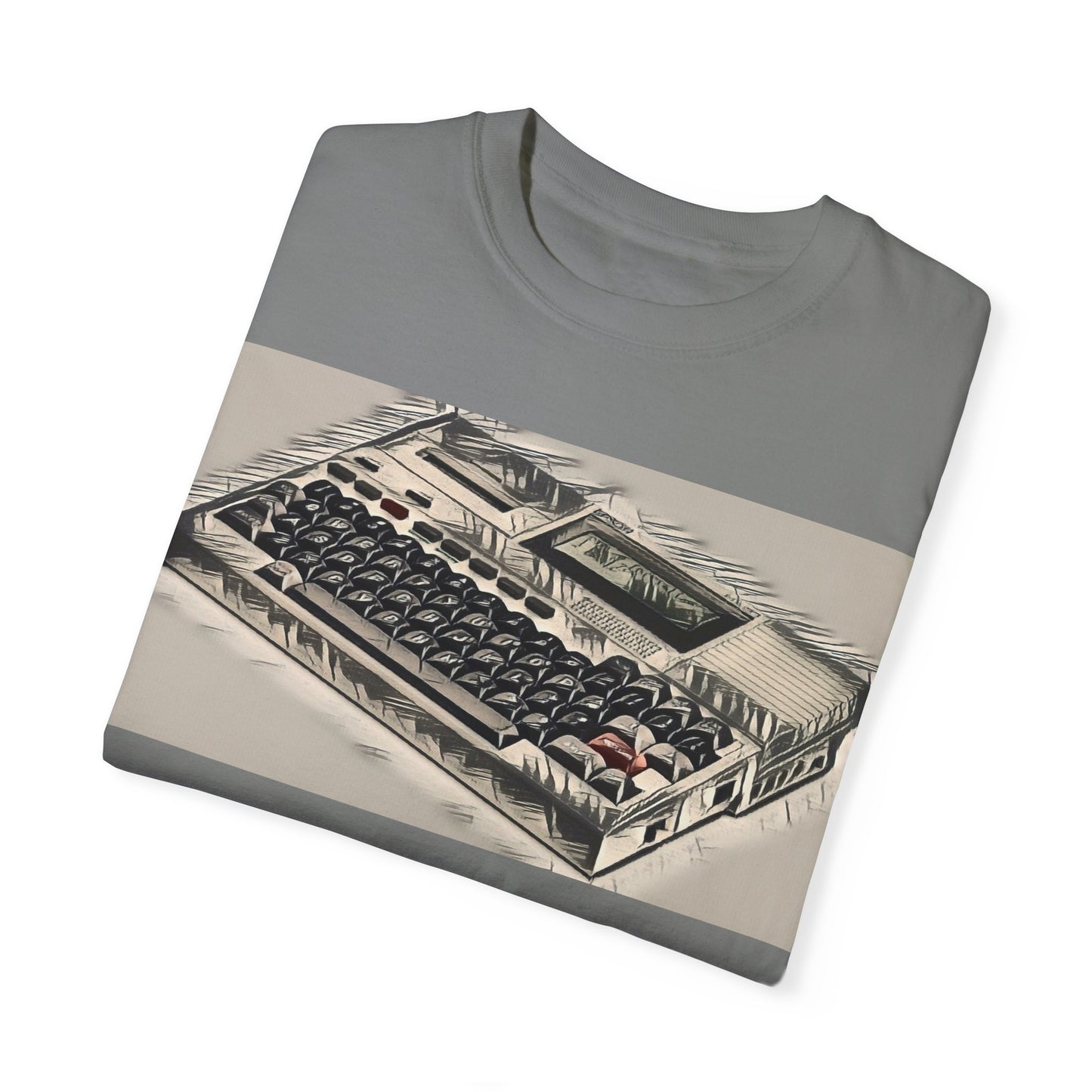 Classic Laptop Computer T-Shirt - Ink Art Limited Color