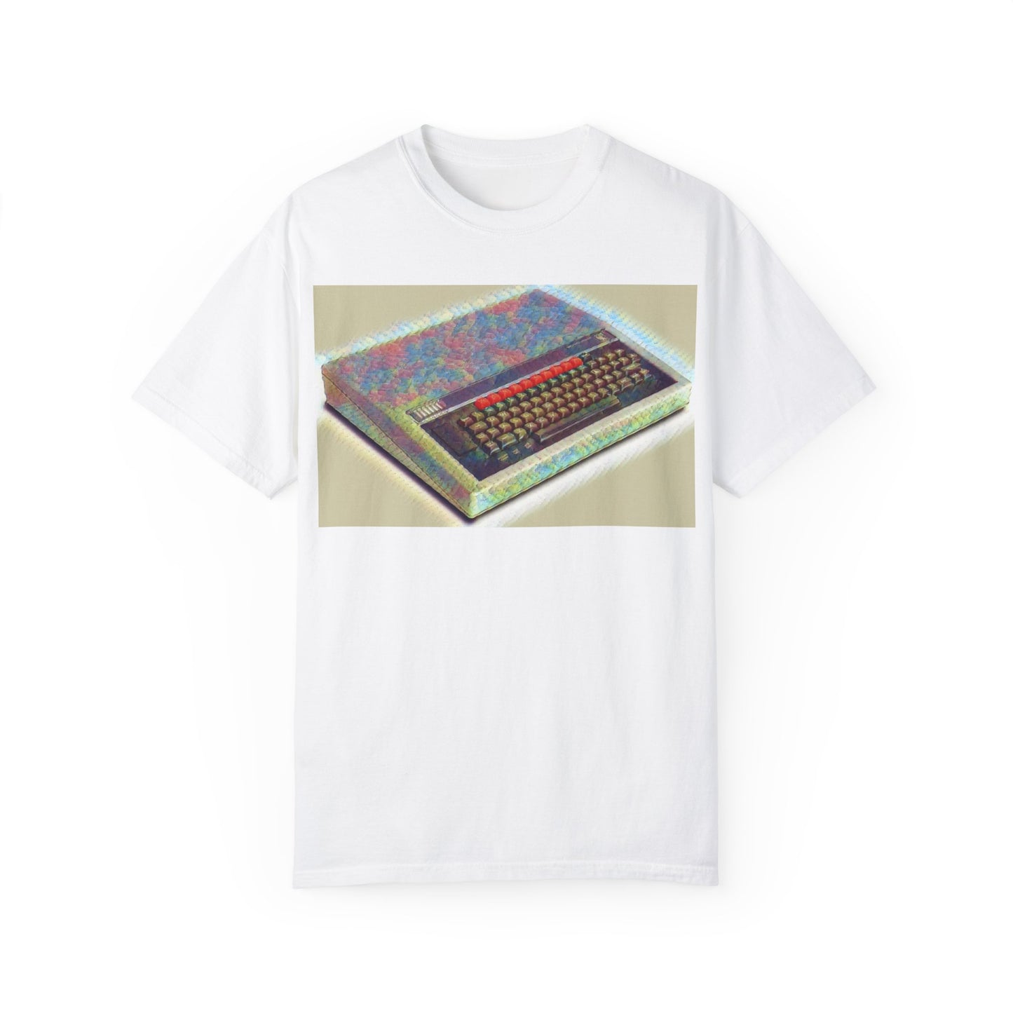 Classic Micro Computer T-Shirt - Paint Art Color