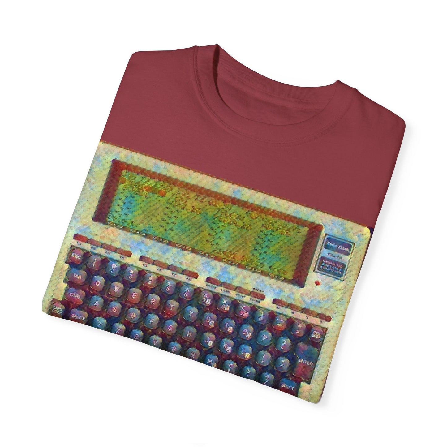 Classic Laptop PC T-Shirt - Paint Art Color