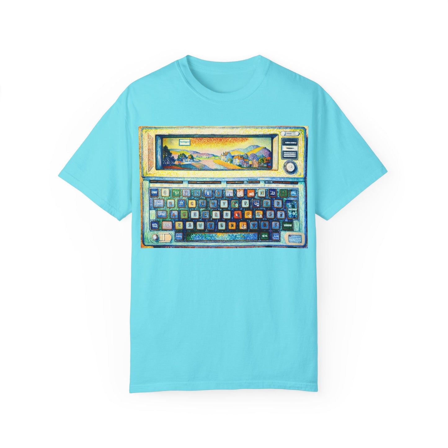 Classic Laptop PC T-Shirt - Paint Art Classic