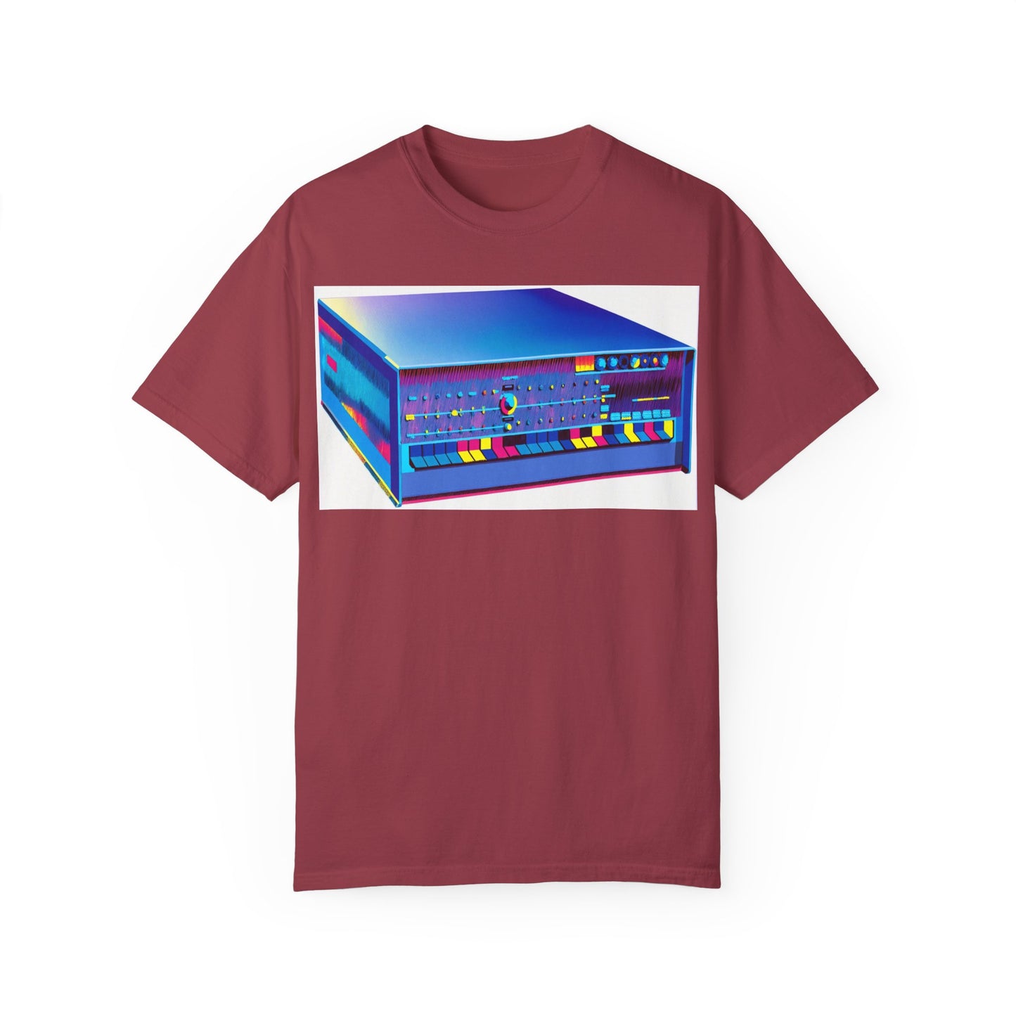 IMSAI 8080 Computer T-Shirt - Modern Art Multi-Color
