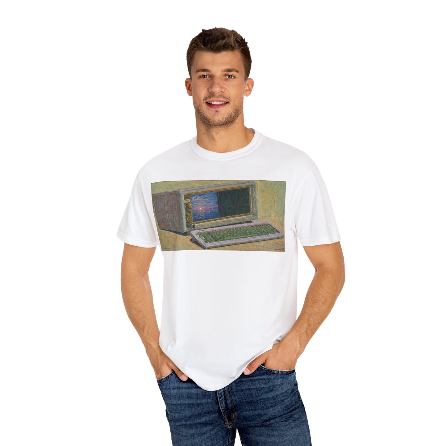 Classic Luggable PC T-Shirt - Paint Art Color