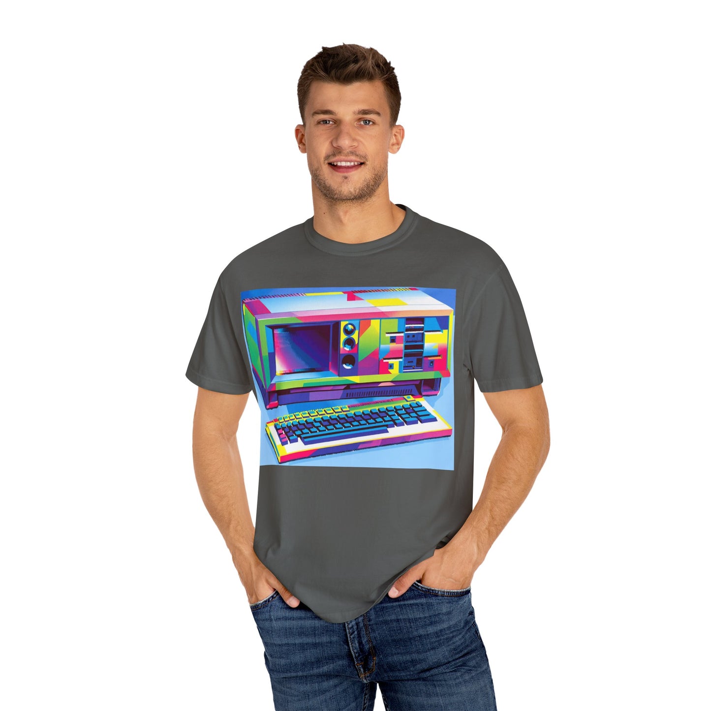 Classic Hyperion Portable PC T-Shirt - Print Art Multi-Color