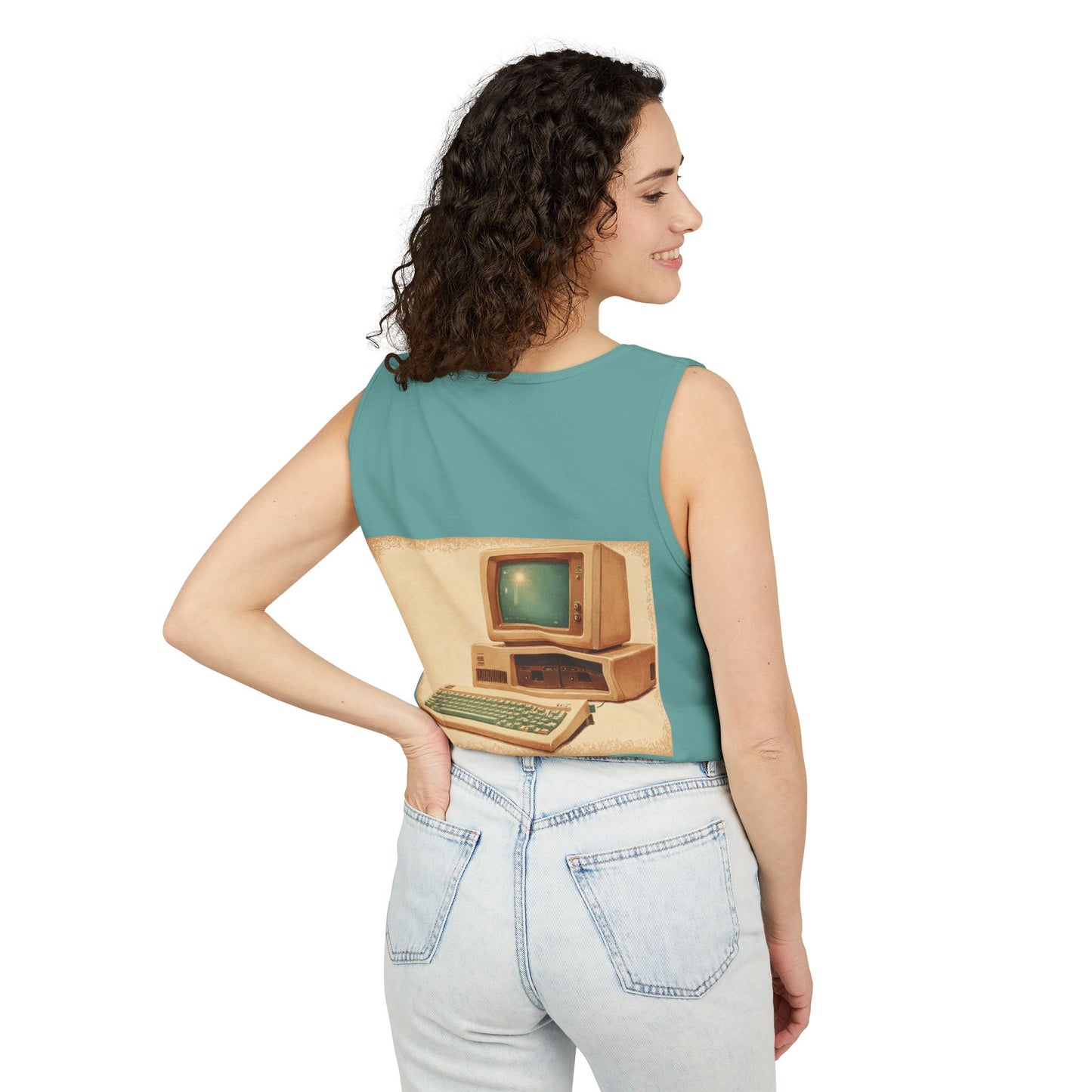 Classic PC Tank Top | Unisex Retro Graphic Tee for Tech Lovers, Summer Fashion, Gift for Nerds, Festival Wear, 80s Style