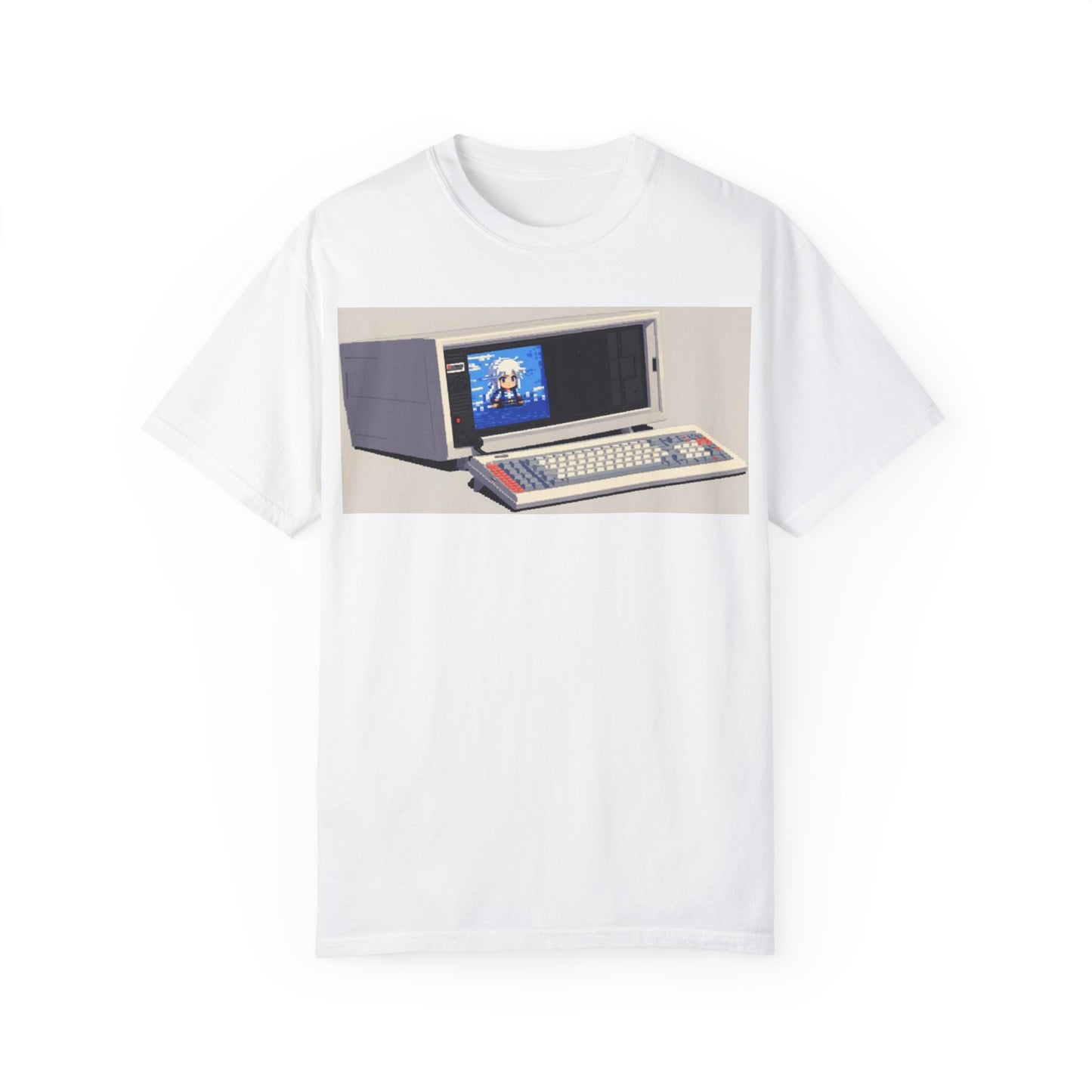 Classic Luggable PC T-Shirt - Pixel Art Color