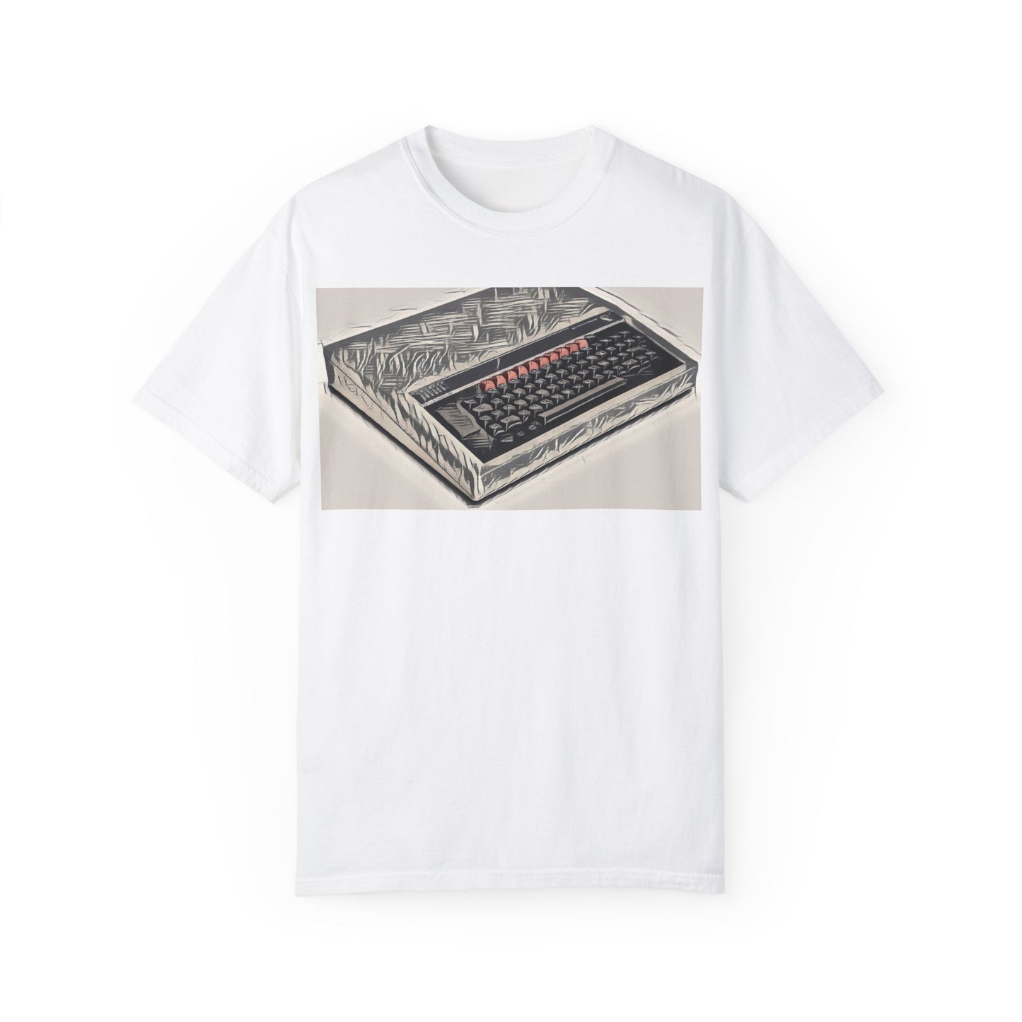 Classic Micro Computer T-Shirt - Ink Art Limited Color