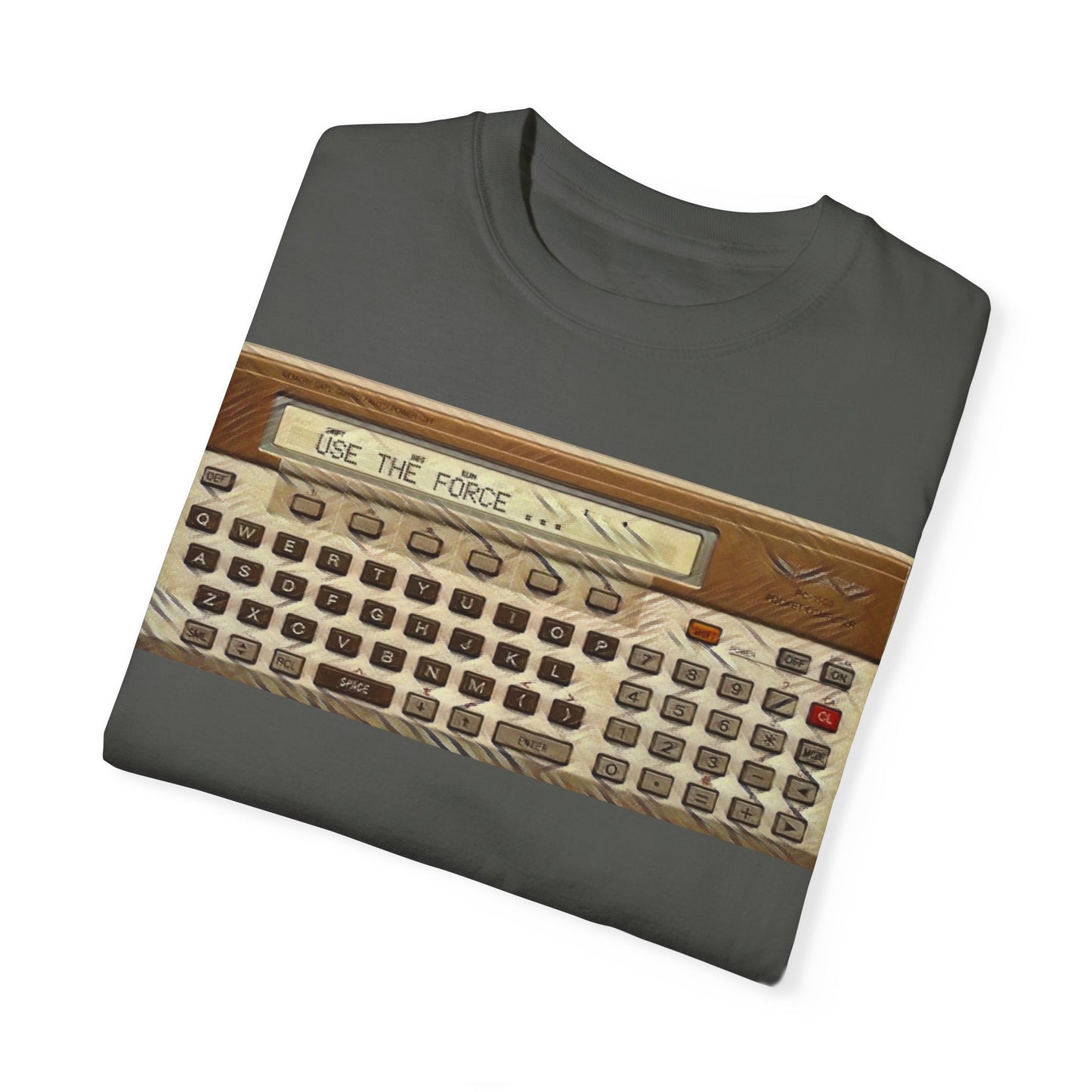 Pocket Computer T-Shirt "Use the force..."