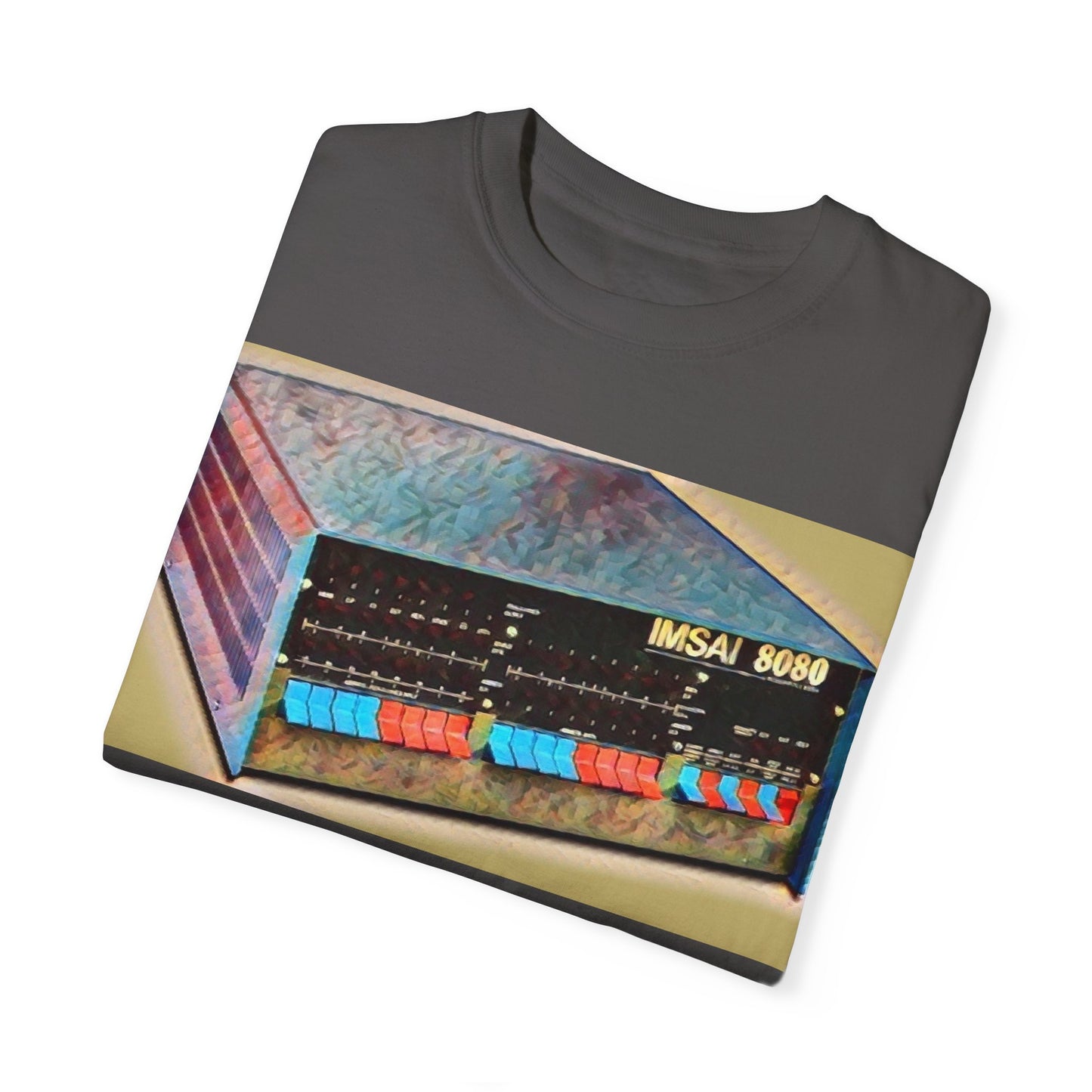 IMSAI 8080 Computer T-Shirt - Paint Art Color