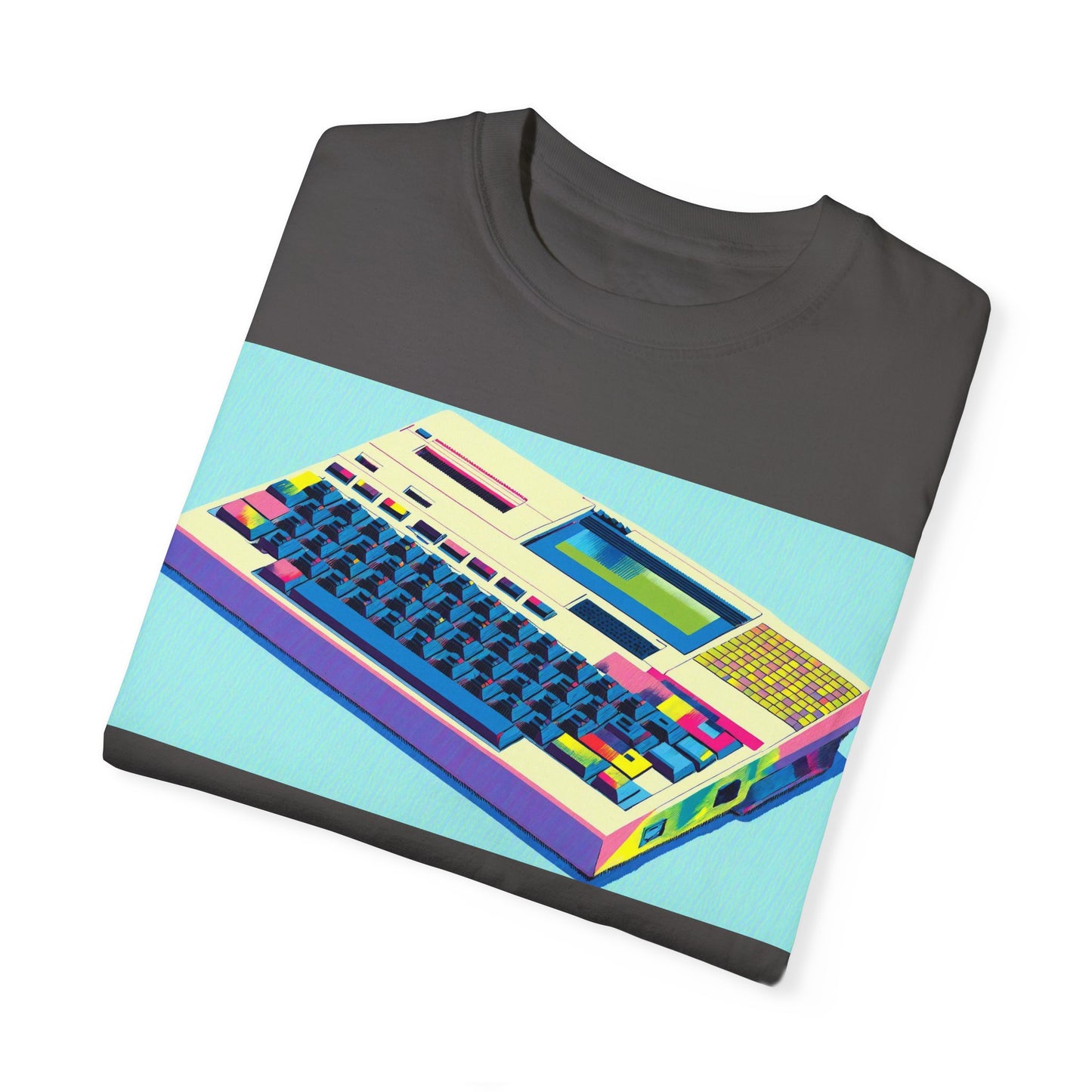 Classic Laptop Computer T-Shirt - Print Art Multi-Color