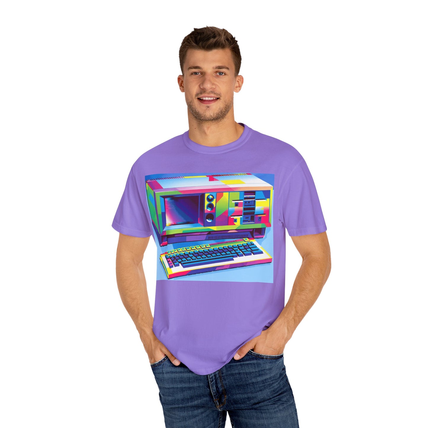 Classic Hyperion Portable PC T-Shirt - Print Art Multi-Color