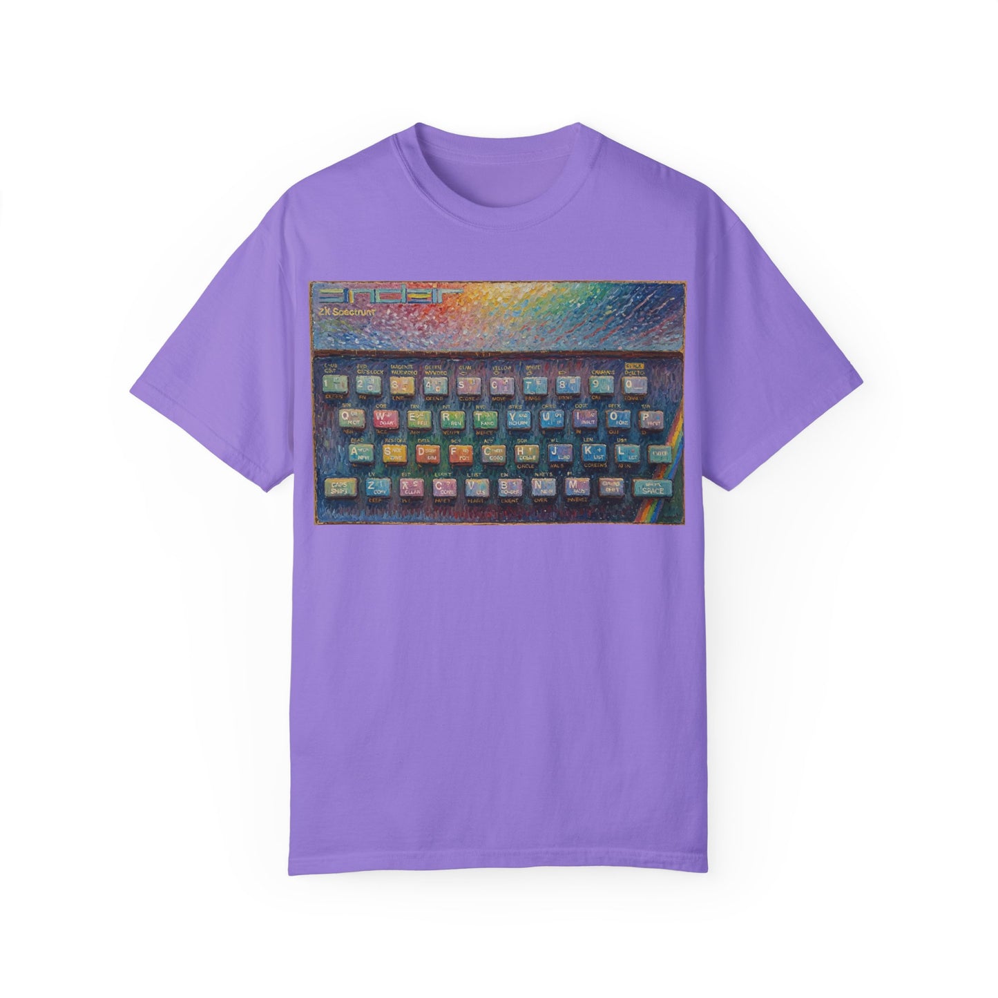 Sinclair Spectrum T-Shirt - Oil Paint Art Color
