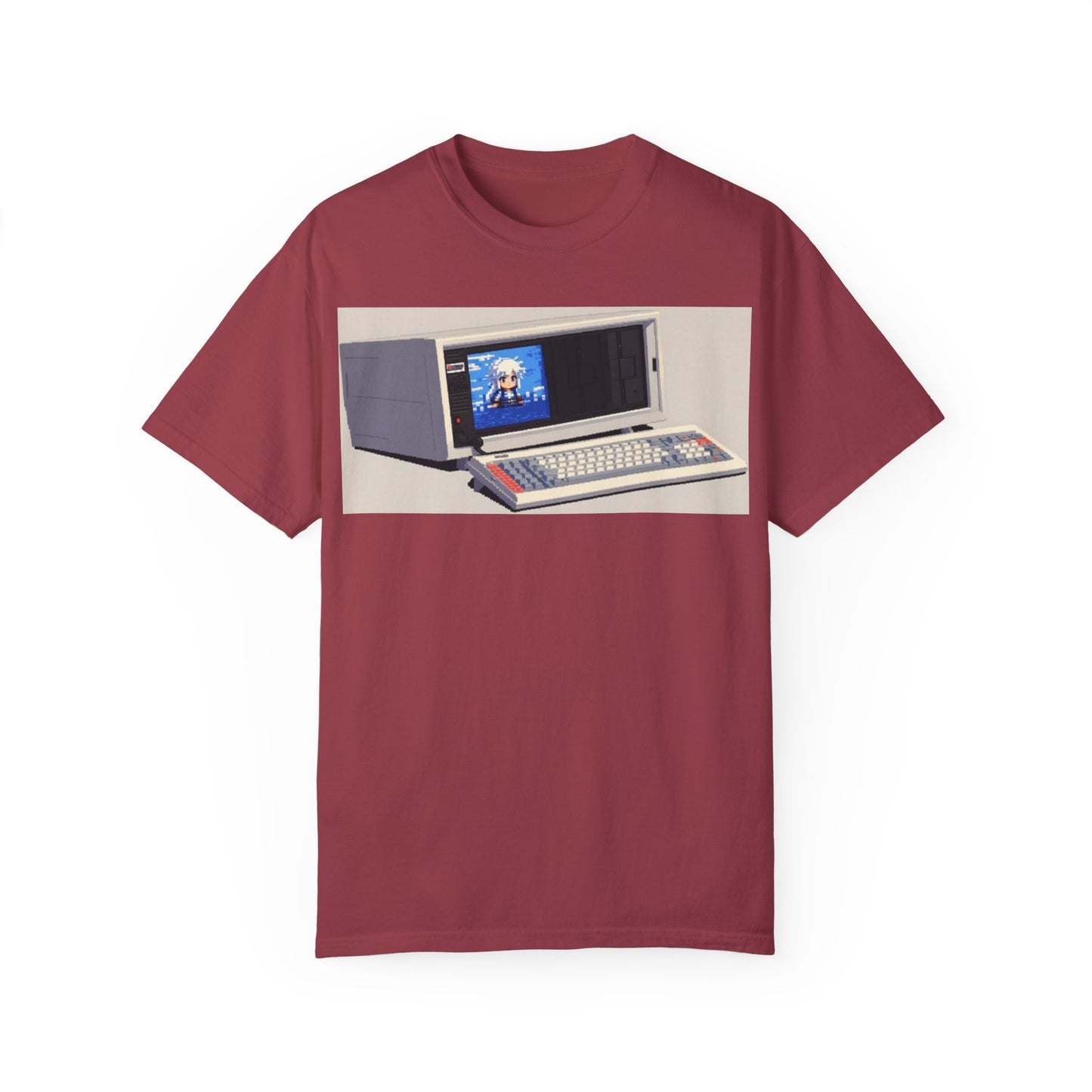 Classic Luggable PC T-Shirt - Pixel Art Color