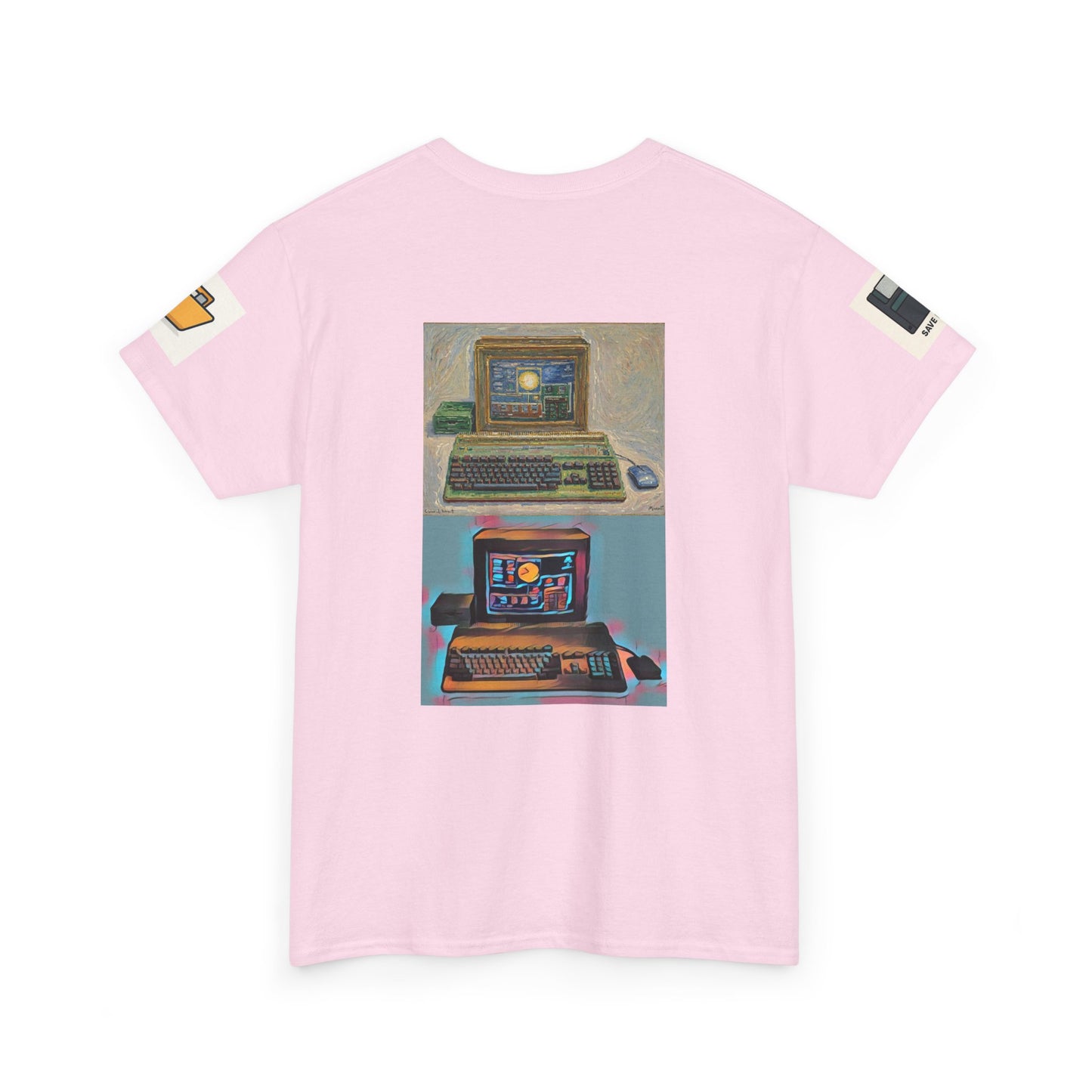 Retro Computer Tee — Vintage PC Graphic T‑Shirt for Tech Lovers