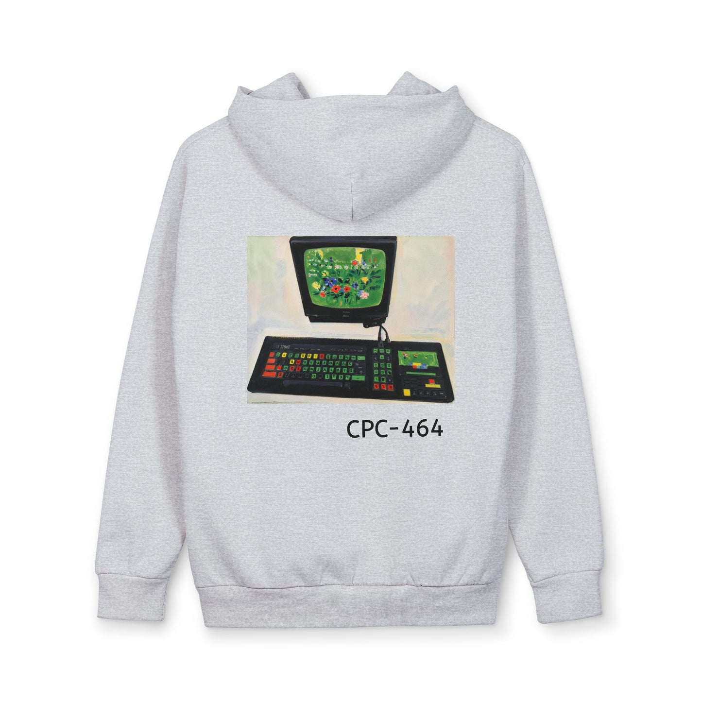 Retro Computer Hoodie — Vintage CPC-464 Graphic Pullover