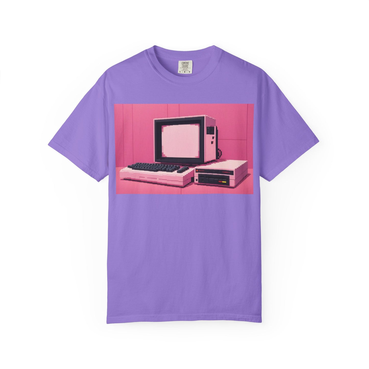 Classic 8 Bit Home Entertainment System T-Shirt  | Pixel Art Color | Ideal for tech enthusiasts and collectors