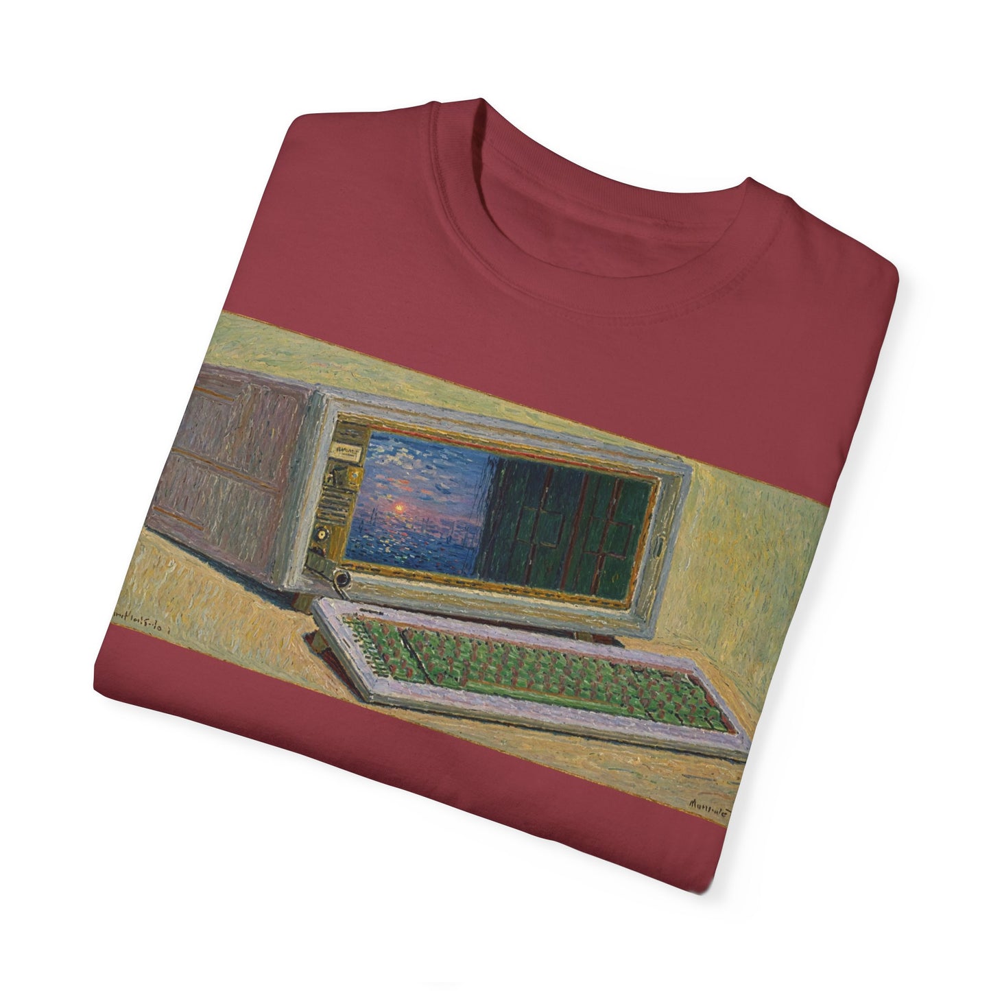 Classic Luggable PC T-Shirt - Paint Art Color