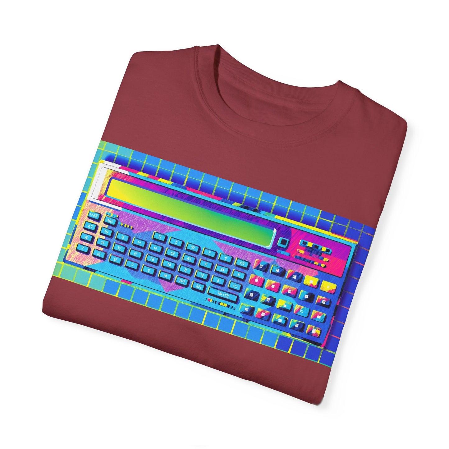 Classic Pocket PC T-Shirt - Modern Art Multi-Color