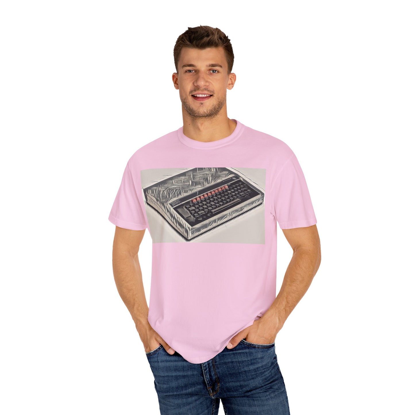 Classic Micro Computer T-Shirt - Ink Art Limited Color