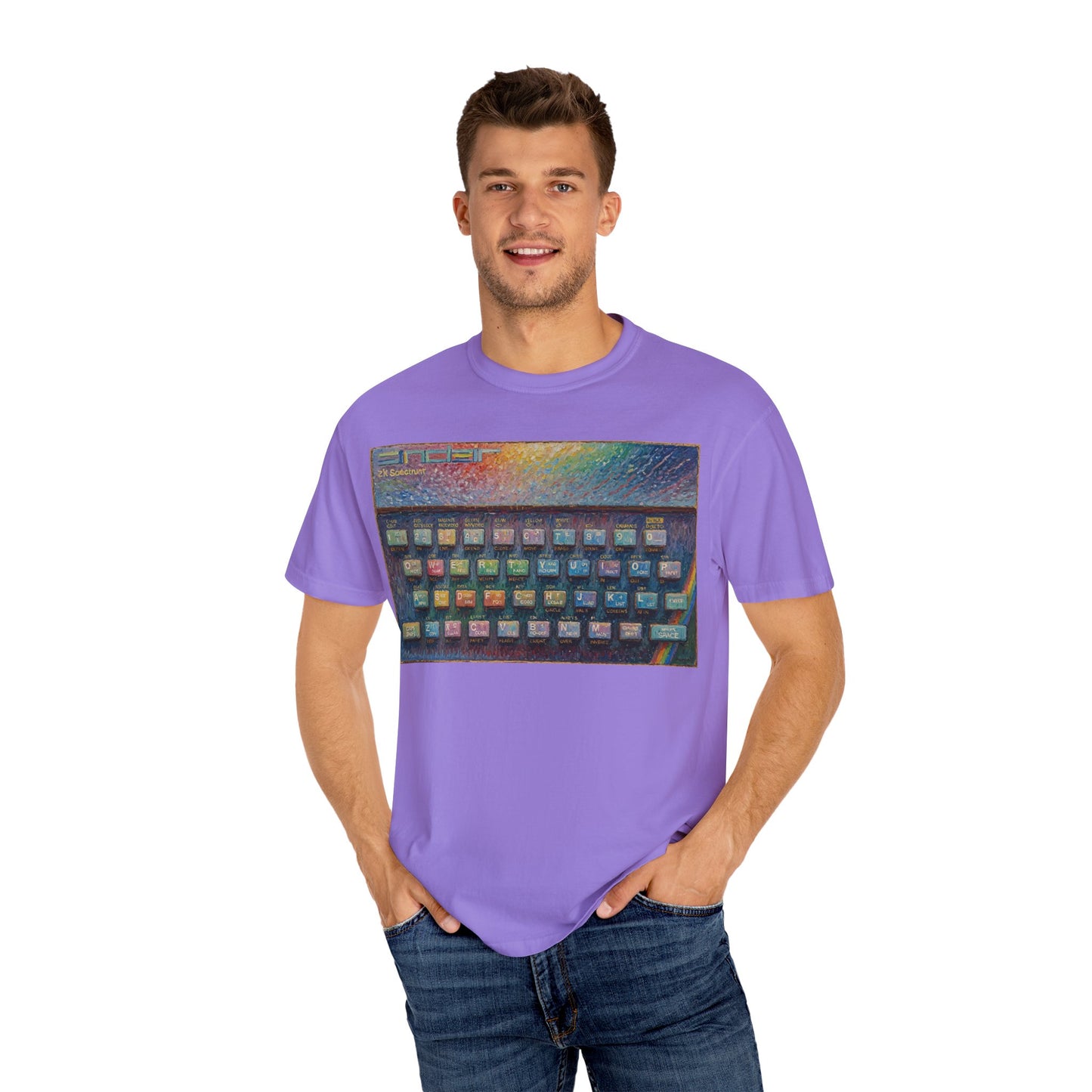Sinclair Spectrum T-Shirt - Oil Paint Art Color