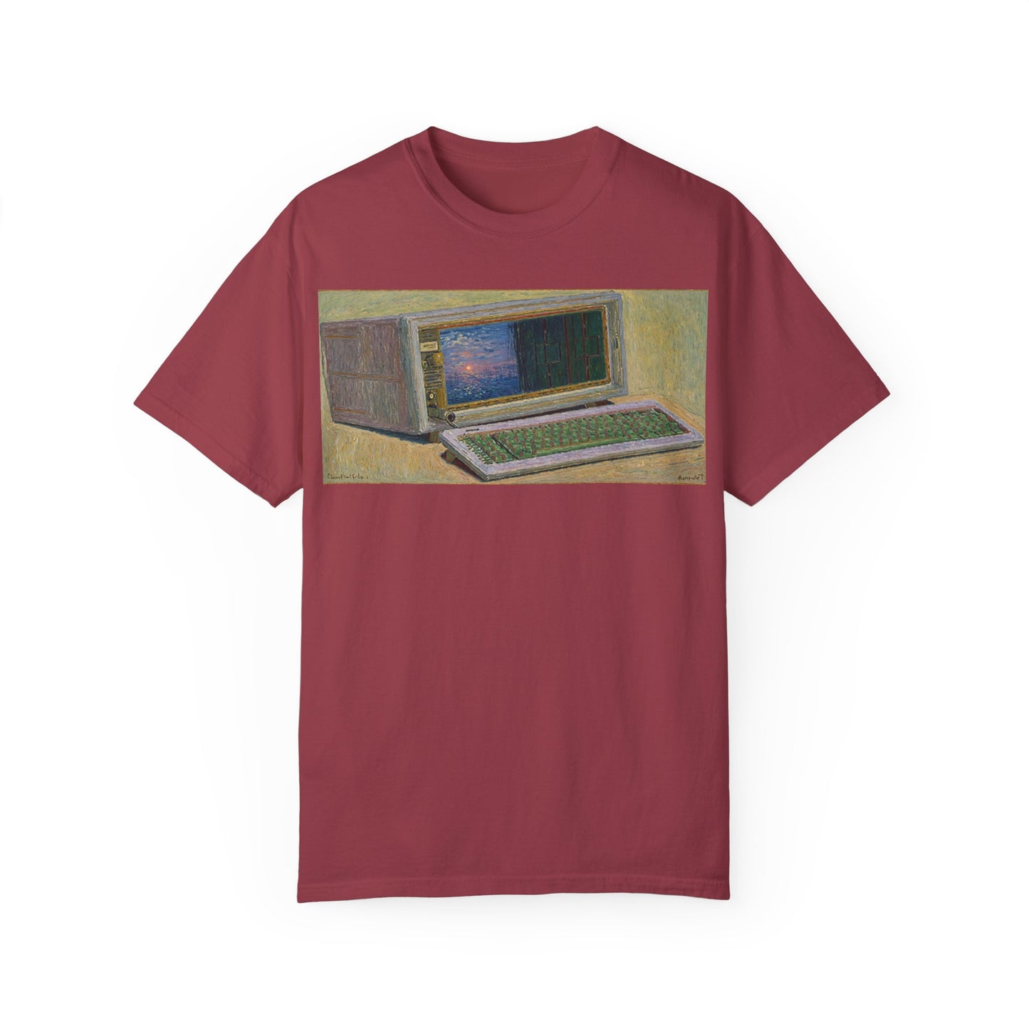 Classic Luggable PC T-Shirt - Paint Art Color