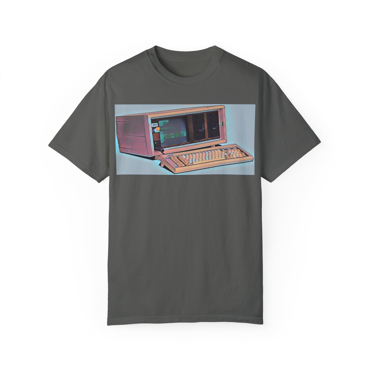 Classic Luggable PC T-Shirt - Modern Art Color