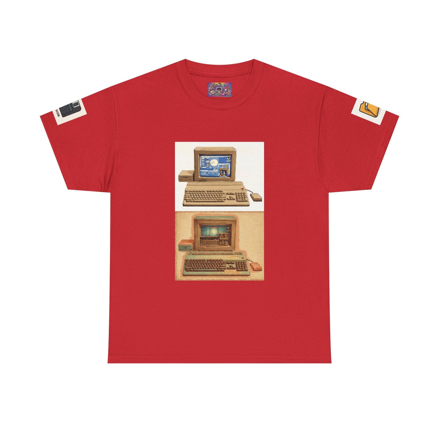 Retro Computer Tee — Vintage PC Graphic T‑Shirt for Tech Lovers