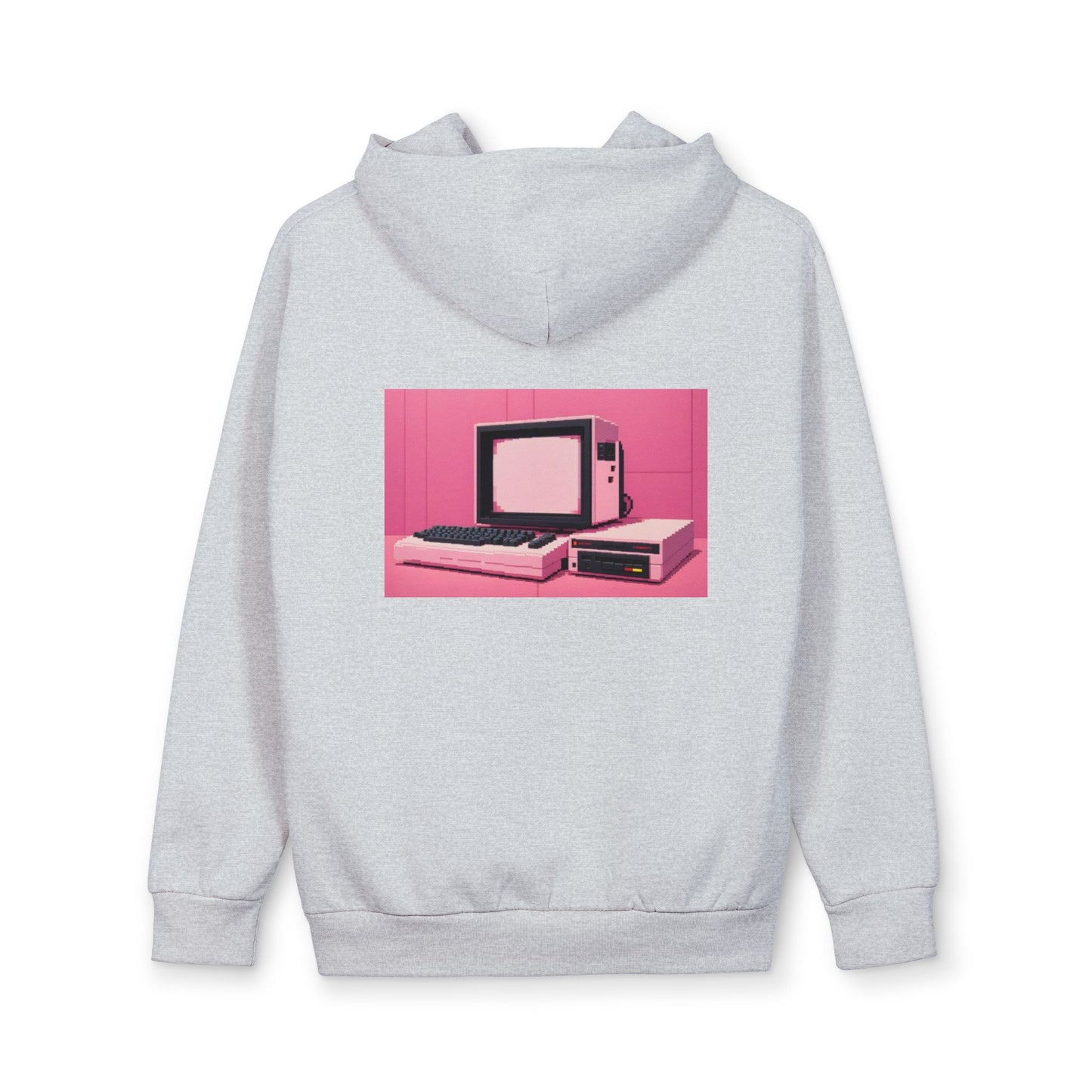 Retro Computer Hoodie — Vintage Home Computer Graphic Pullover