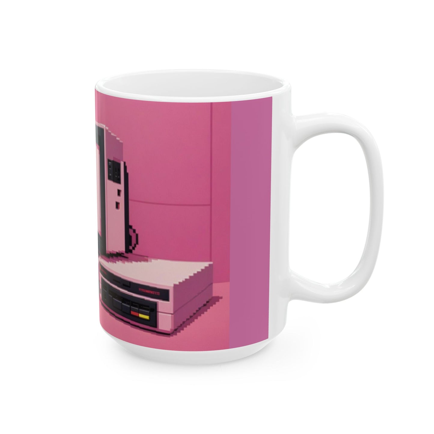 Classic 8 Bit Home Computer Mug | Pixel Art Color |  Perfect for Tech Lovers