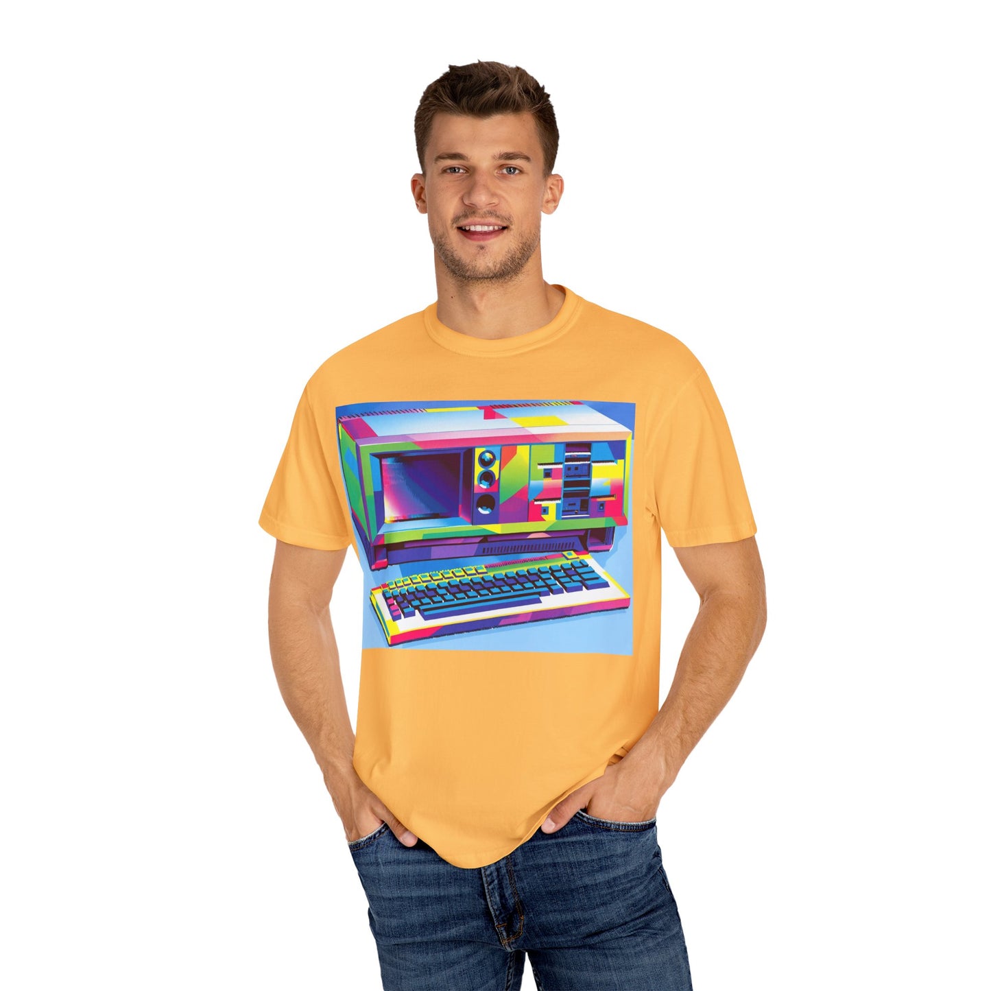 Classic Hyperion Portable PC T-Shirt - Print Art Multi-Color