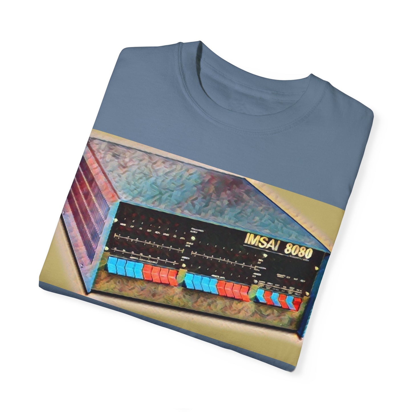 IMSAI 8080 Computer T-Shirt - Paint Art Color