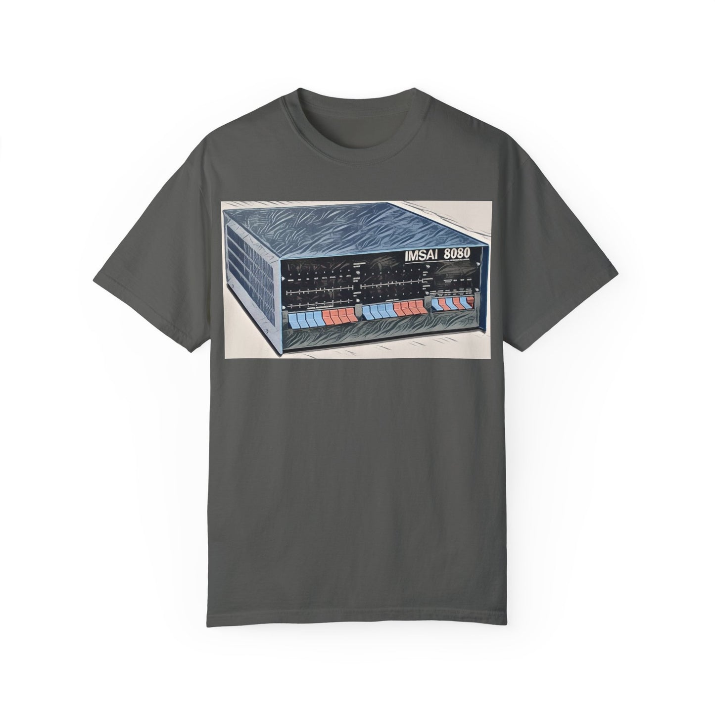 IMSAI 8080 Computer T-Shirt - Ink Art Limited Color