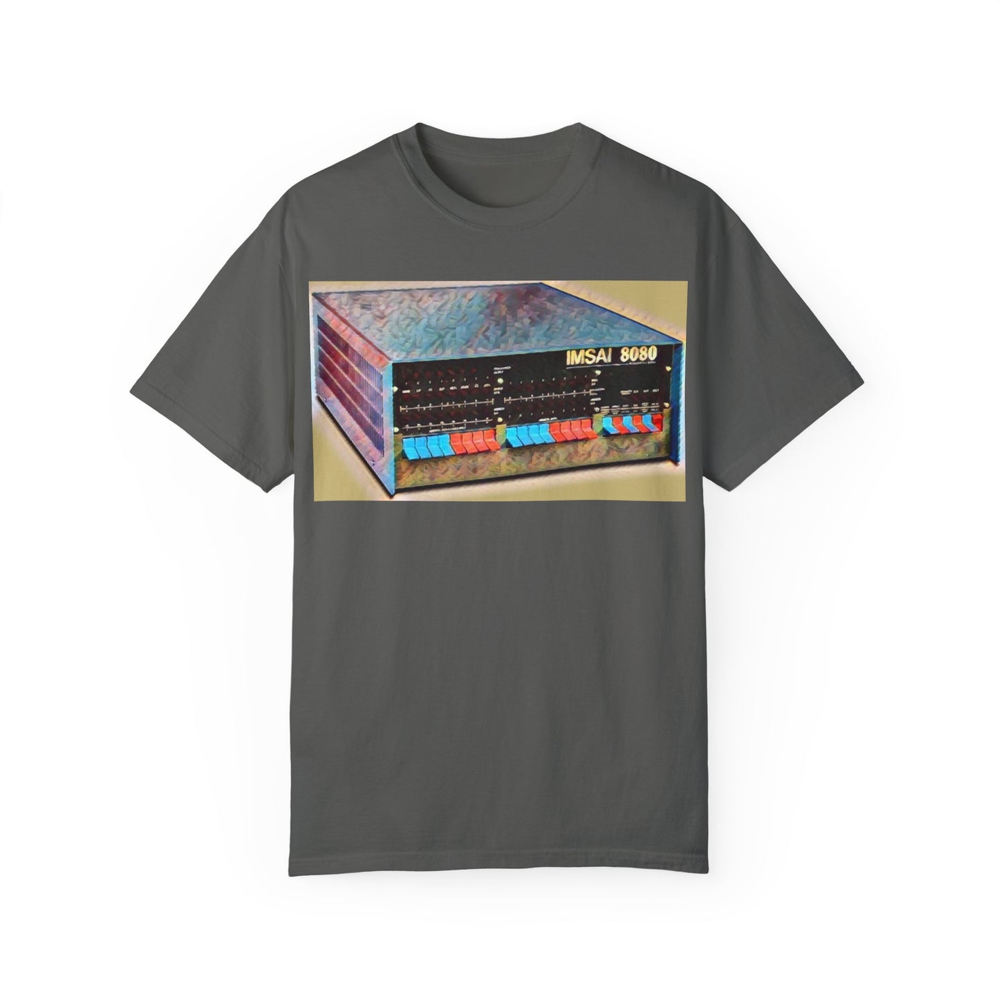 IMSAI 8080 Computer T-Shirt - Paint Art Color