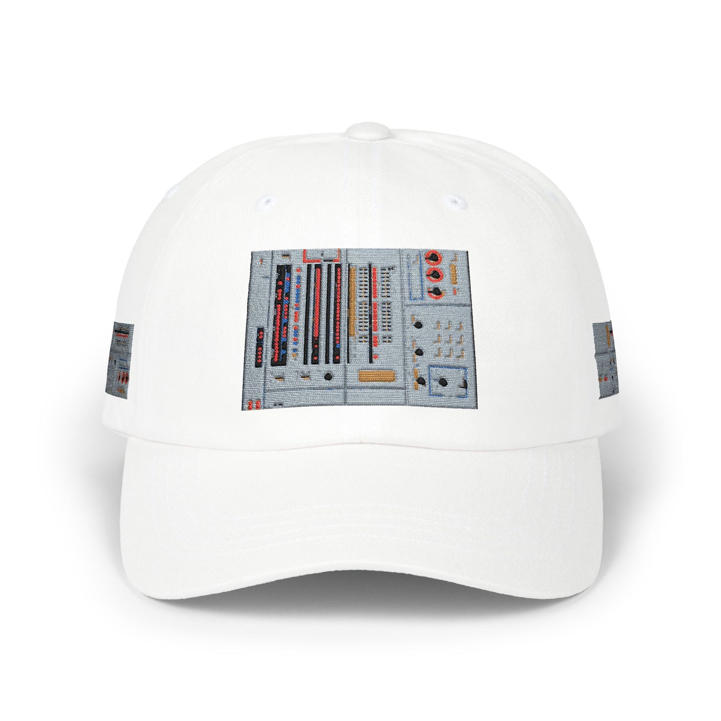 Mainframe Computer Themed Cap — Retro Computer Baseball Hat