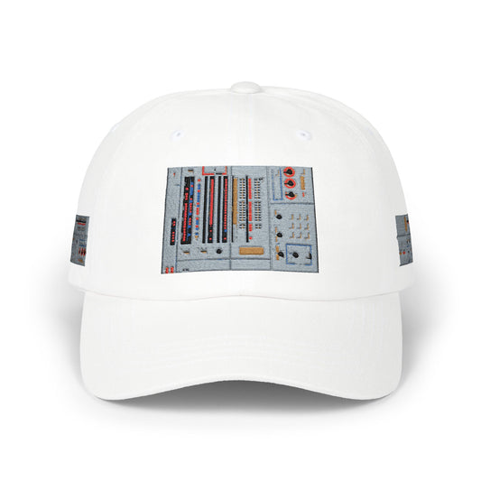 Mainframe Computer Themed Cap — Retro Computer Baseball Hat
