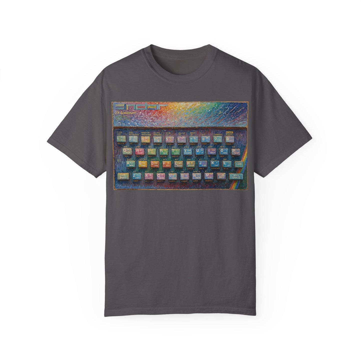 Sinclair Spectrum T-Shirt - Oil Paint Art Color