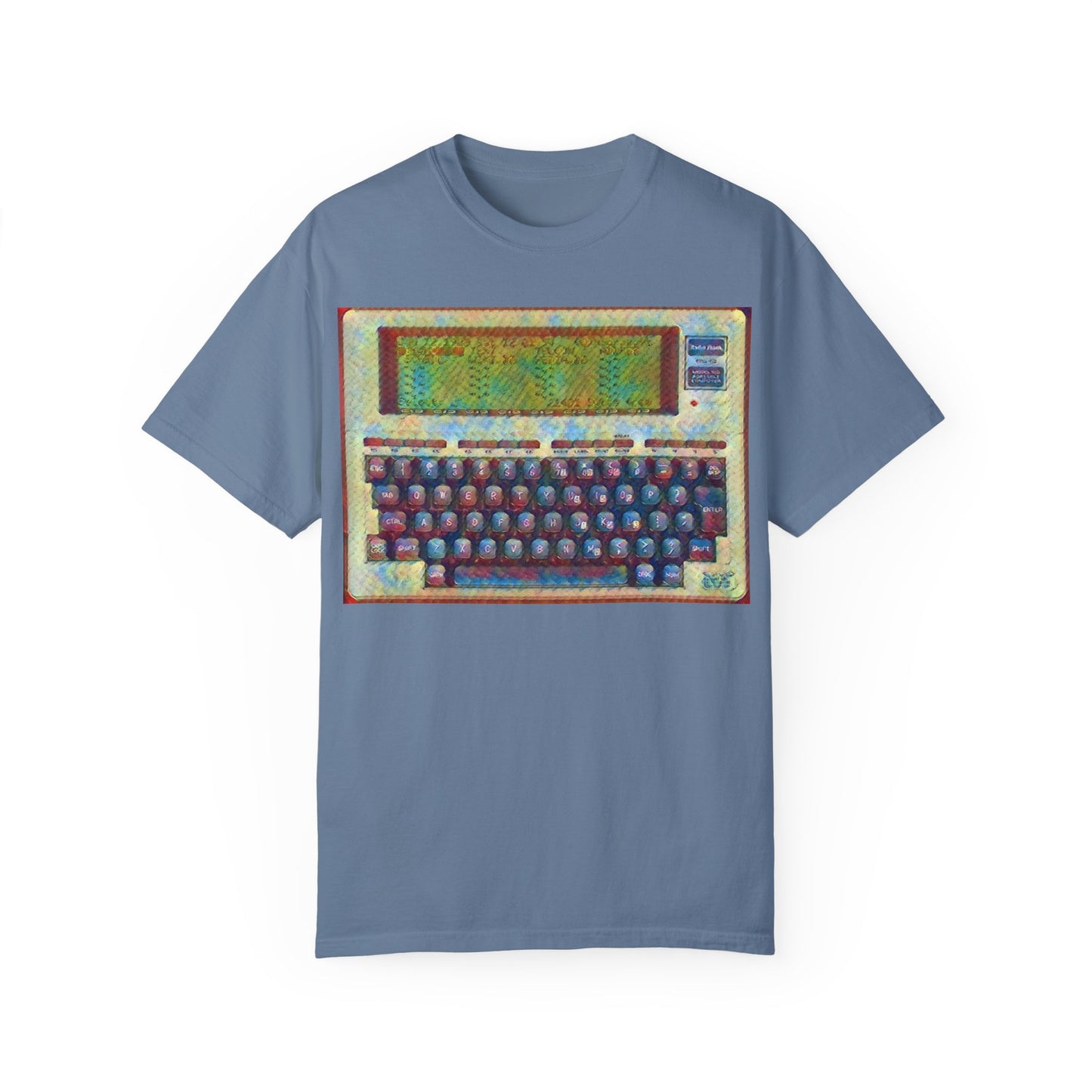 Classic Laptop PC T-Shirt - Paint Art Color