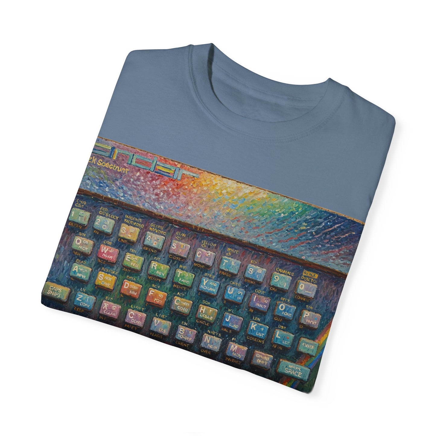 Sinclair Spectrum T-Shirt - Oil Paint Art Color