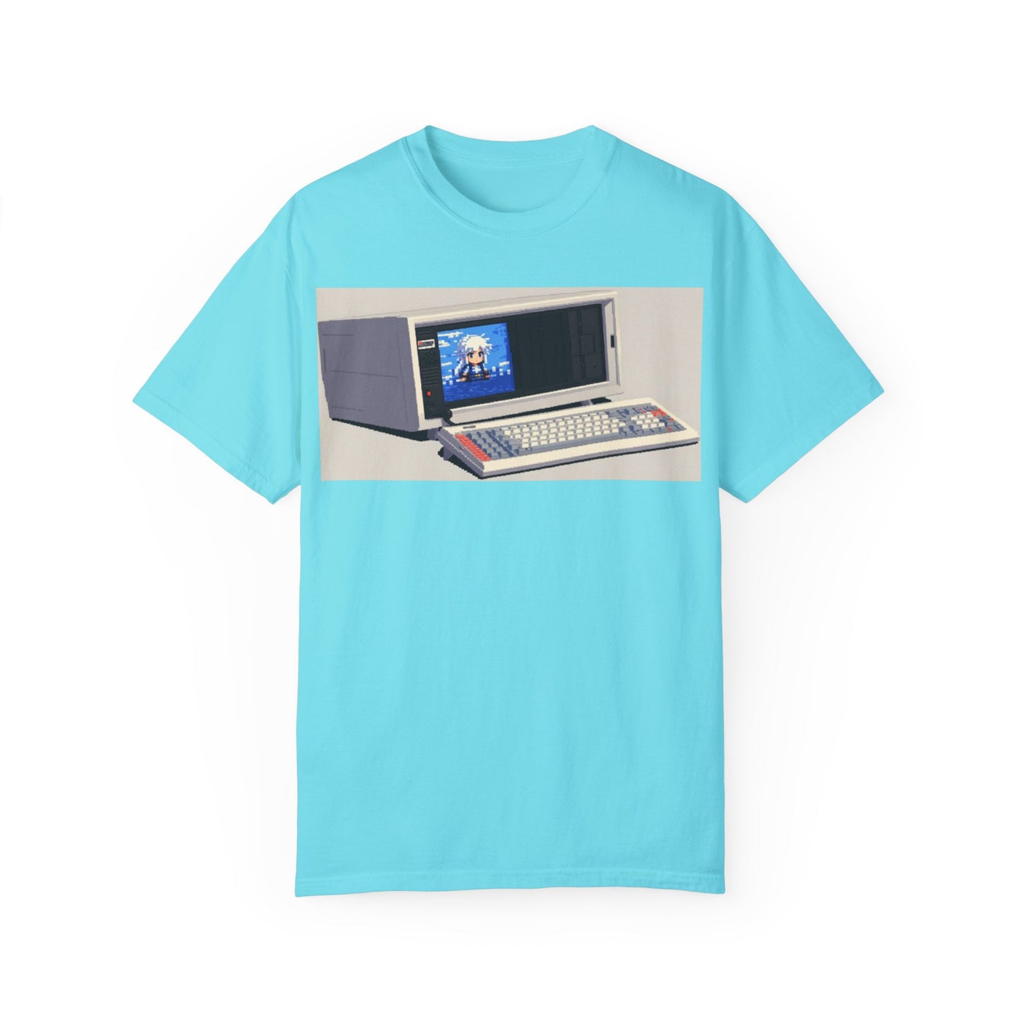 Classic Luggable PC T-Shirt - Pixel Art Color