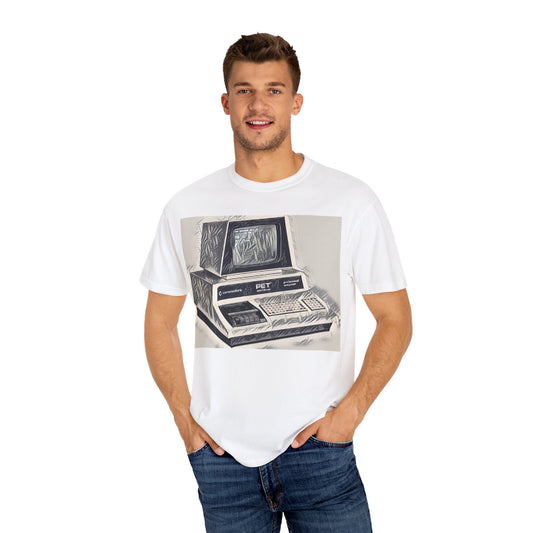 PET Computer T-Shirt - Ink Art Monochrome