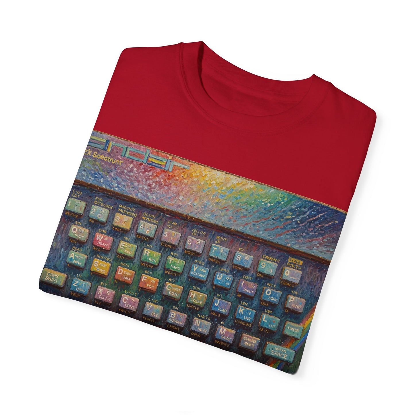 Sinclair Spectrum T-Shirt - Oil Paint Art Color