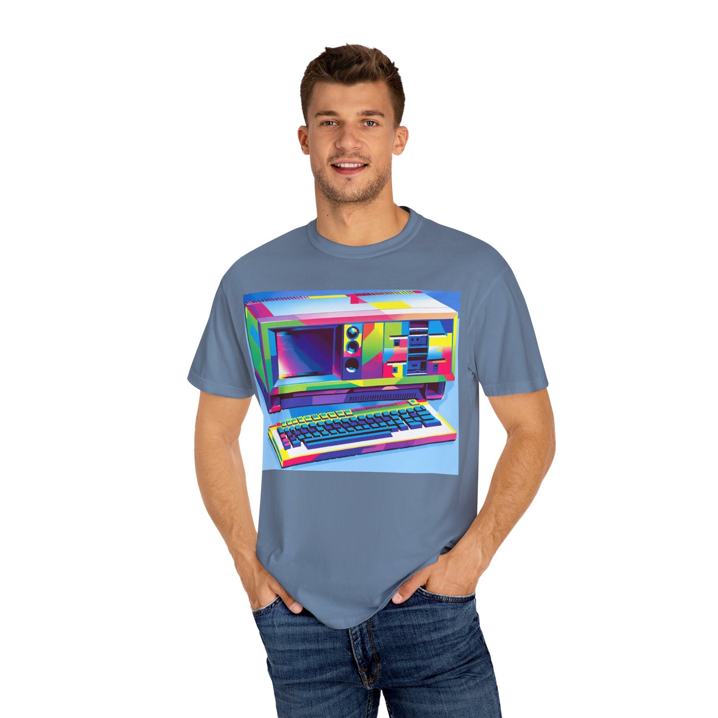 Classic Hyperion Portable PC T-Shirt - Print Art Multi-Color