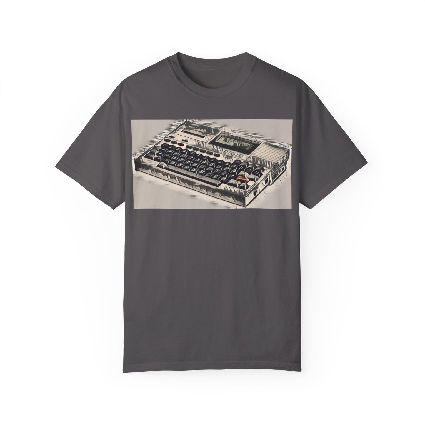 Classic Laptop Computer T-Shirt - Ink Art Limited Color