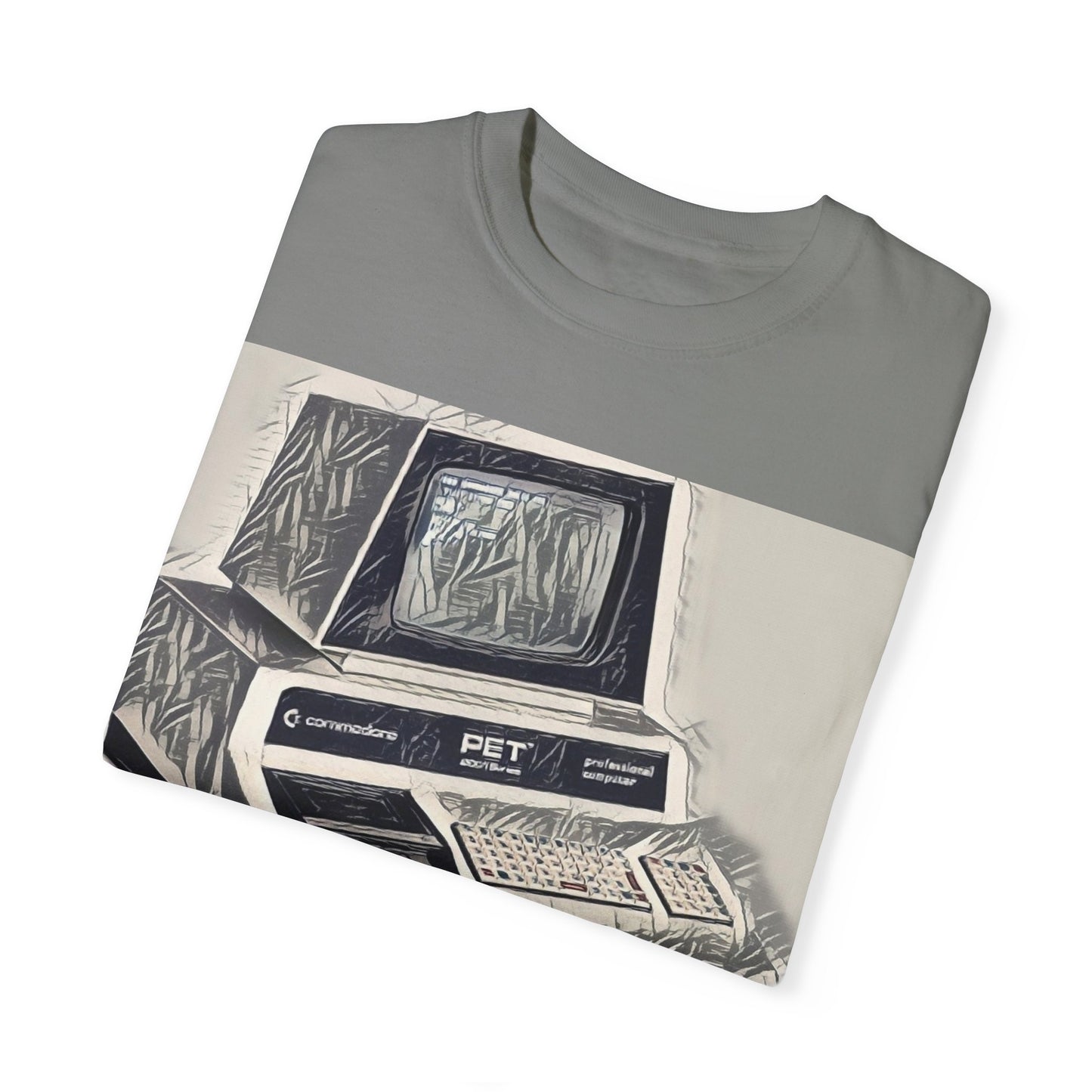 PET Computer T-Shirt - Ink Art Monochrome