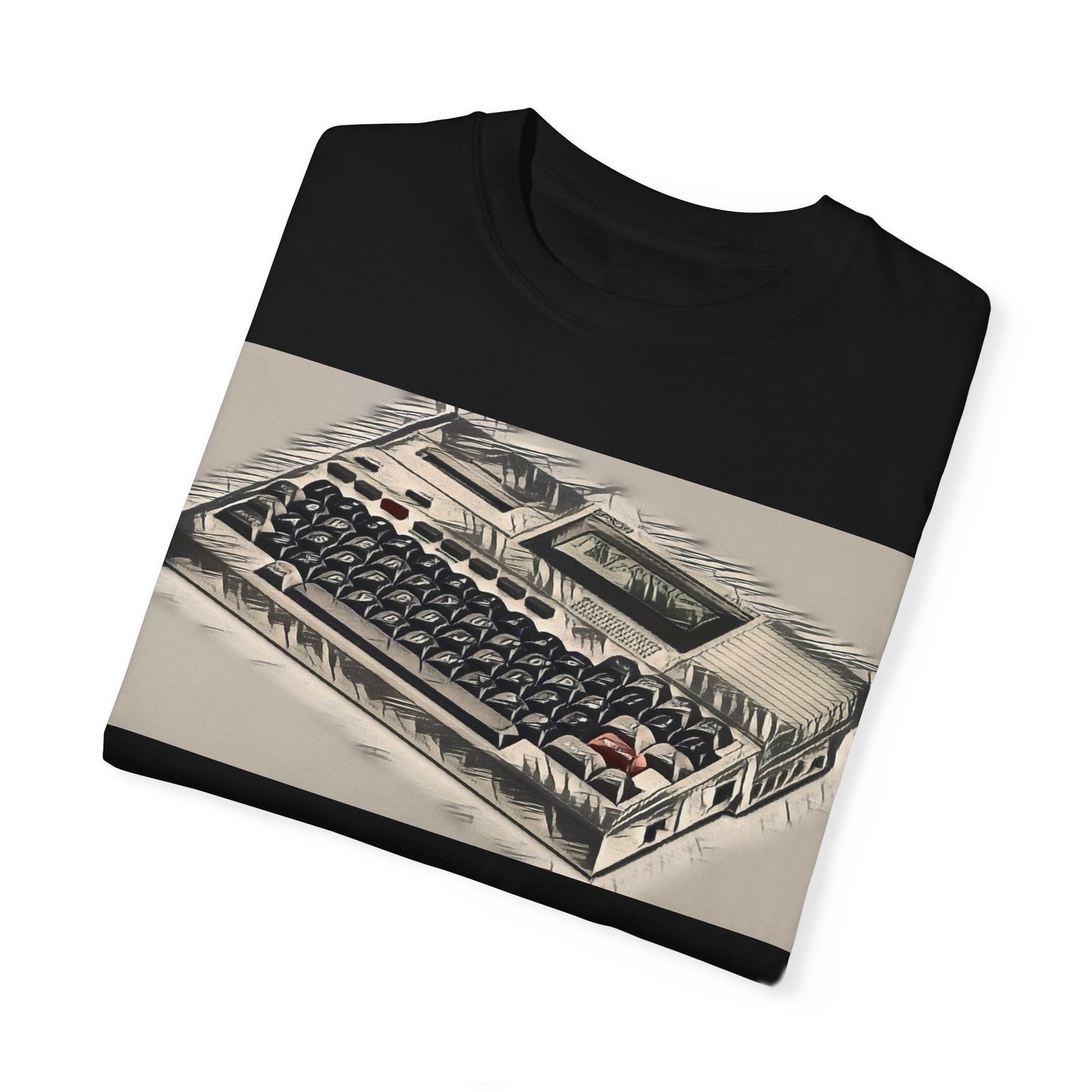 Classic Laptop Computer T-Shirt - Ink Art Limited Color