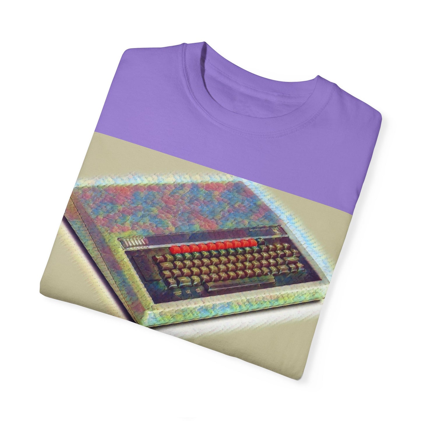 Classic Micro Computer T-Shirt - Paint Art Color