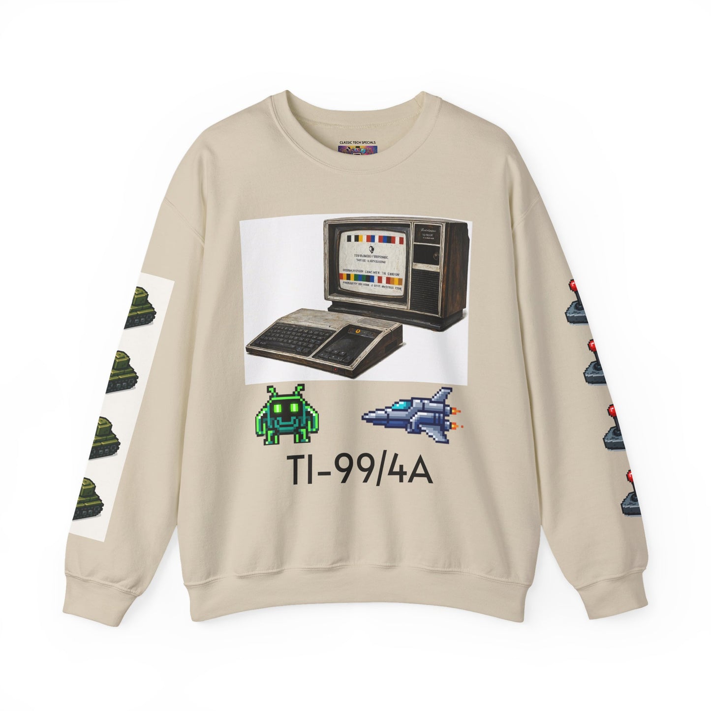 TI-99/4A Classic Gaming Crewneck Sweatshirt